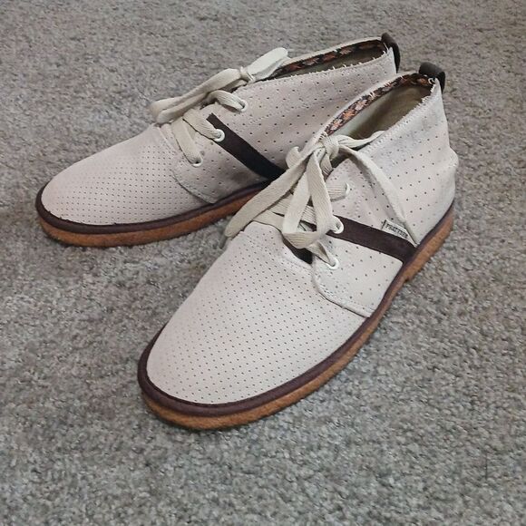 Phat Farm Chukka Suede Low Top Boots Casual or Dress Sz 10 EUC - Picture 1 of 8